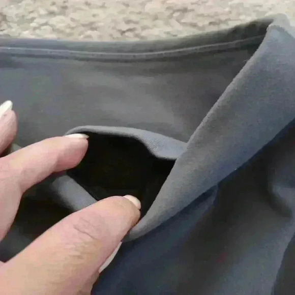 PrAna Womens Gray Faro High Rise 7/8 Legging In Chalkboard M - Picture 9 of 12